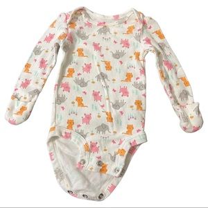 Newborn Carter’s Long Sleeve Onesie